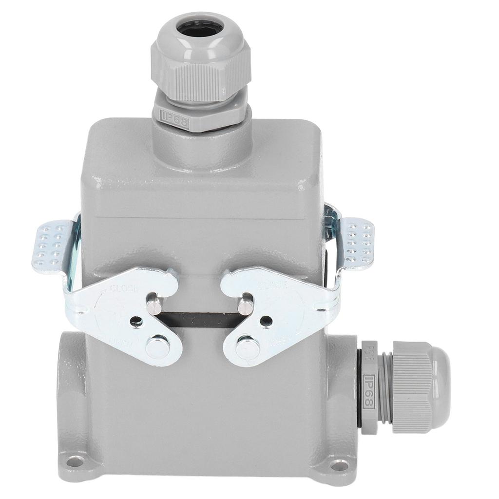 Heavy Duty Connector Rectangular Cast Aluminum Alloy Connector with Industrial Plugs 16A 500V