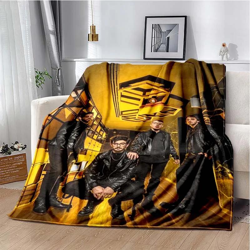 Morat Music Band Printed Flannel Blanket Soft Autumn and Winter Warm Plush Throw Blanket Adult Bedroom Sofa Bed Picnic Blanket