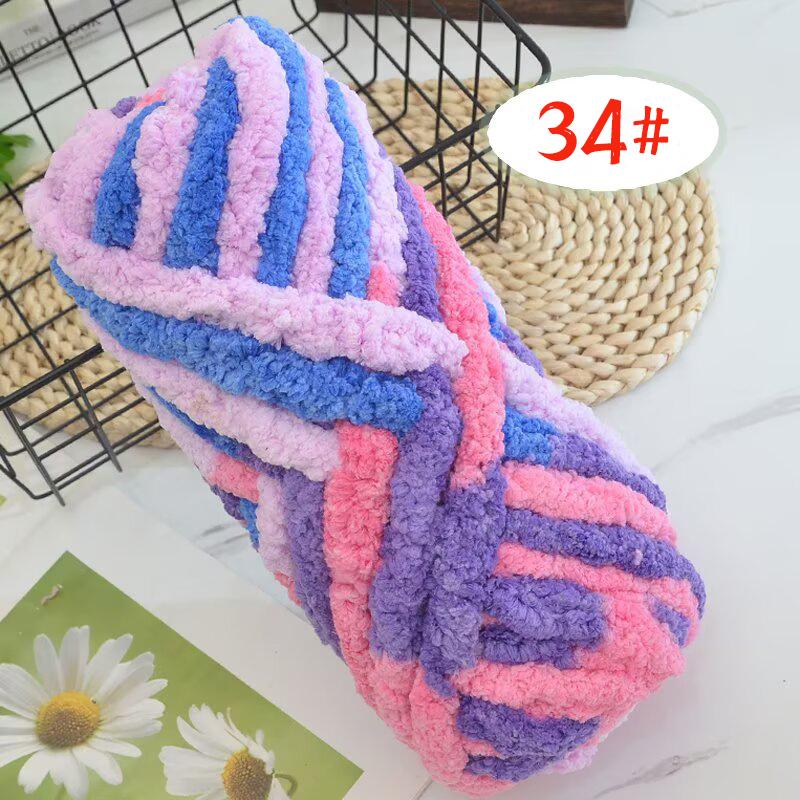 Yarn Suitable for Finger Knitting, Handmade DIY Knitting Materials, Very Thick Yarn Balls for Hand Knitting Blankets, Carpets, Cushions, Scarves, Hats