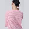 Benetong Striped Slub Short Sleeve T-Shirt_Batse2631Pk