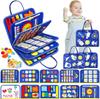 Felt Learning Preschool Practice Busy Board Children's Early Education Toys Puzzle Enlightenment Learning Board Birthday Gift