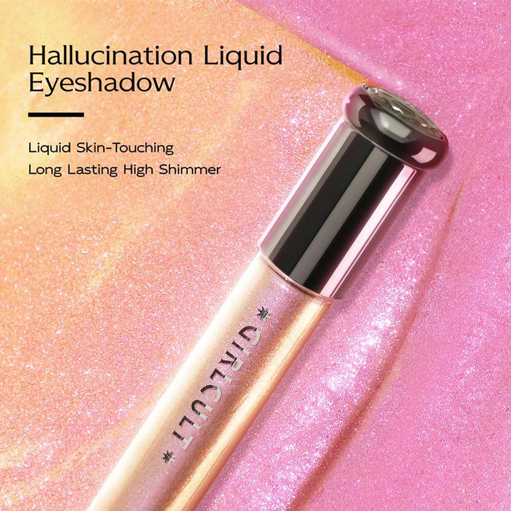 Girlcult Hallucination Liquid Eyeshadow  4ml/0.14fl oz   (3 Color Options)