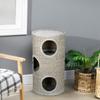 Cat Climbing Frame, Covered with Sisal, Cosy Platform - Light Grey