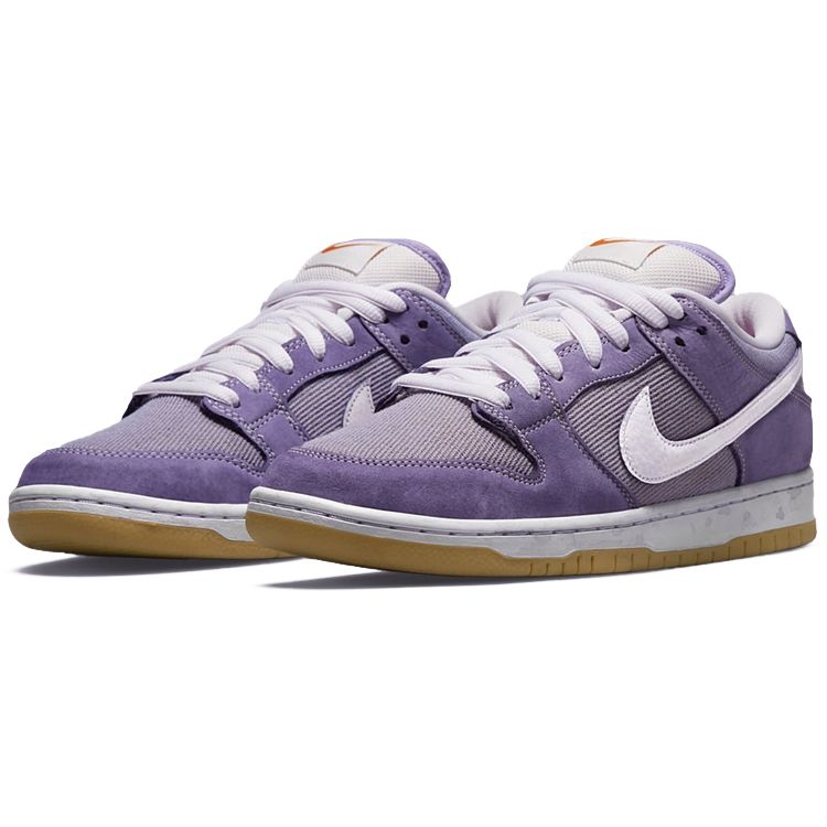 Nike Dunk Low SB Unbleached Pack - Lilac Unisex Sneakers Purple DA9658-500