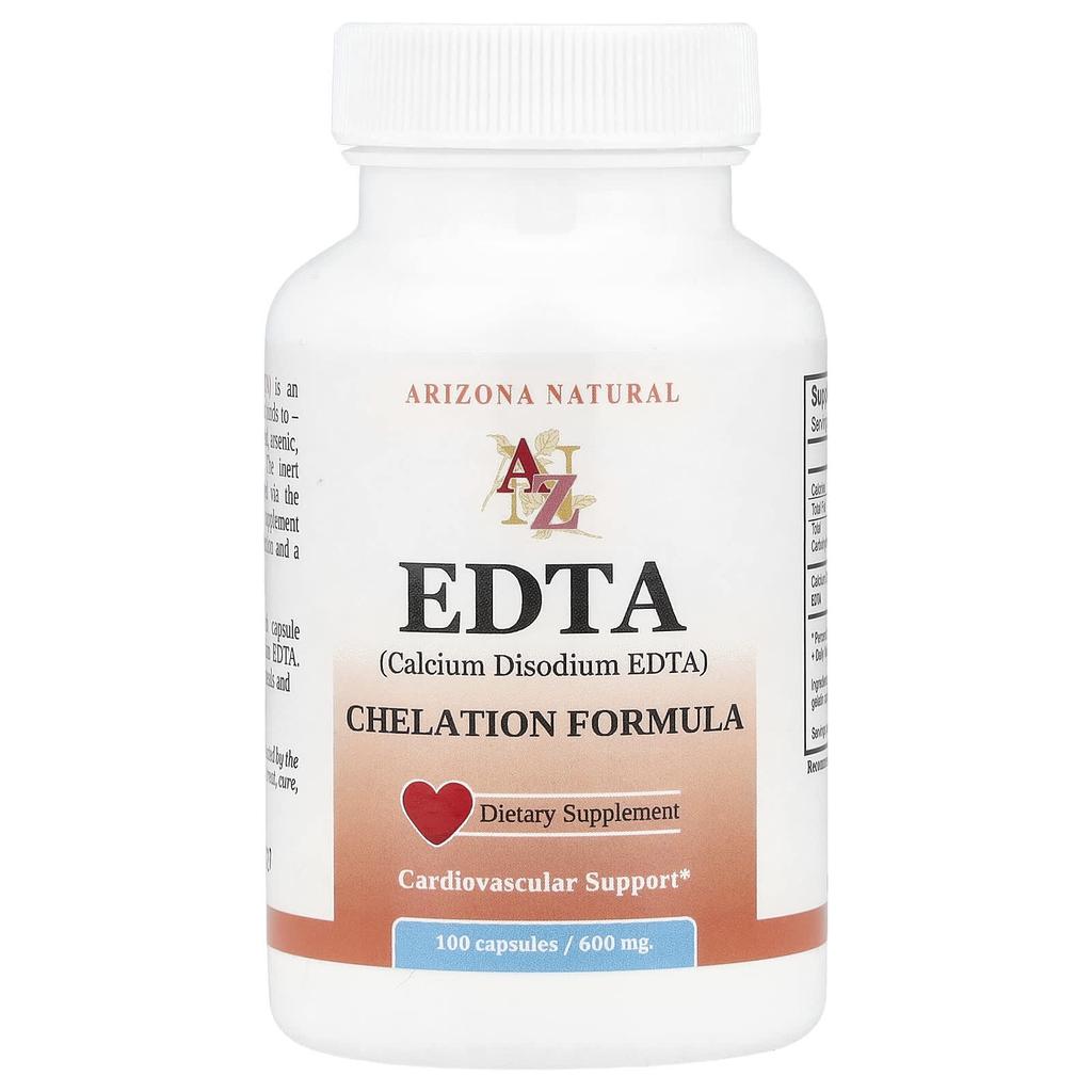 Edta, 600Mg, 100 Capsules