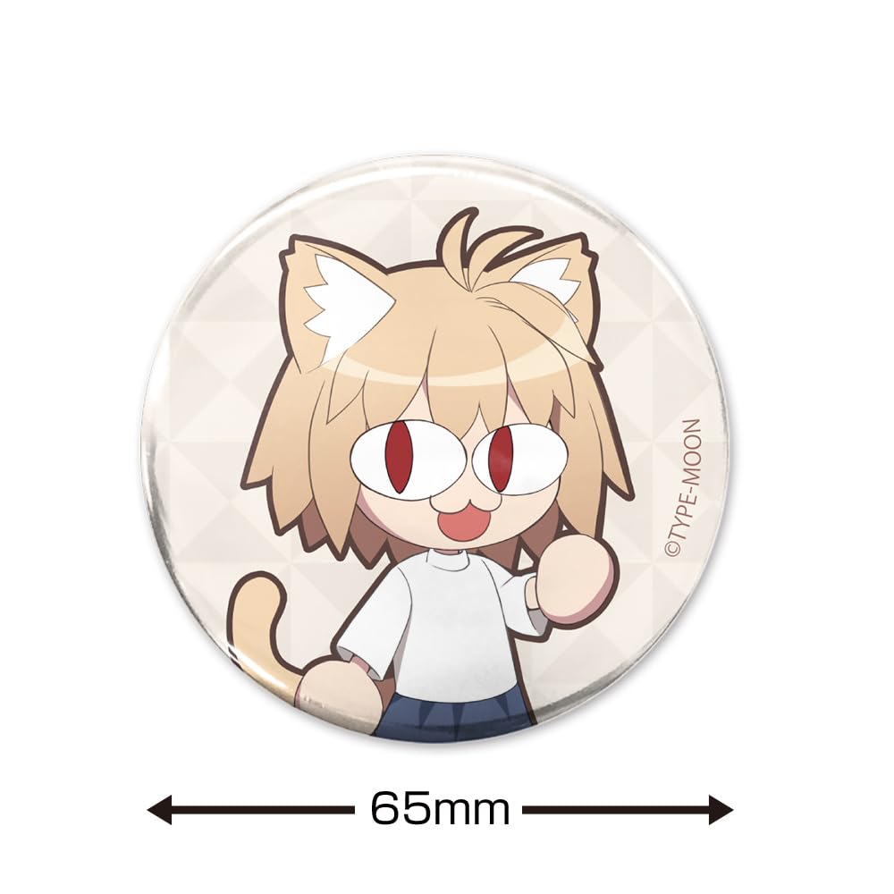 2D Cospa Tsukihime piece of blue glass Nekoark 65mm tin badge [Official] -A moon-