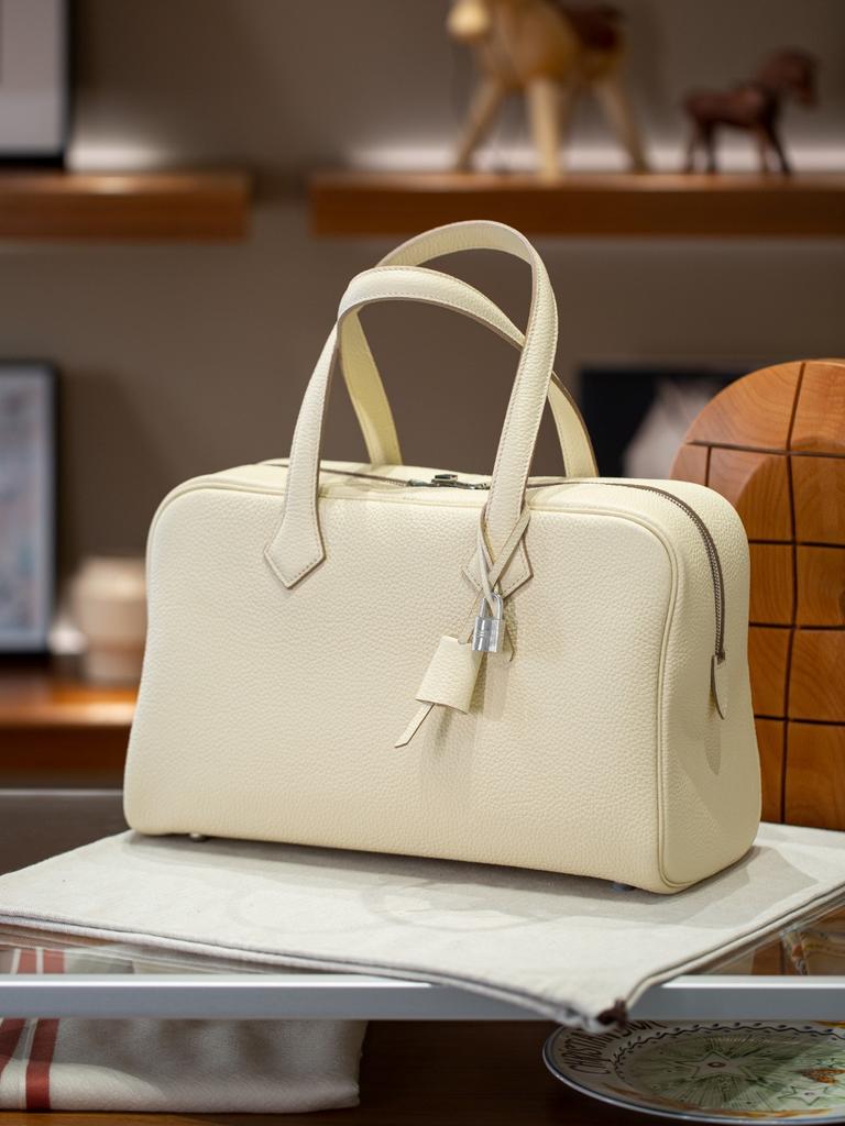 35 Retro Fashion Practical Main Bag Top Handle Bag Large Capacity Handheld Tote Bag Womens Bag