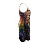 Plus Size Butterfly Print Tank DressCasual Crew Neck Sleeveless Dress For Spring & SummerWomen's Plus Size Clothing