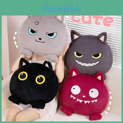 Cartoon Monster Plush Pillow With Soft Fluffy Cover For Bedroom Sofa Decor