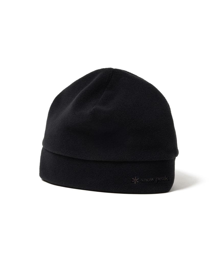 Snow Peak Fleece Watch Cap Black Water-Repellent AC-25AU024, Headwear, Cap, Hat, Men's/Women's,