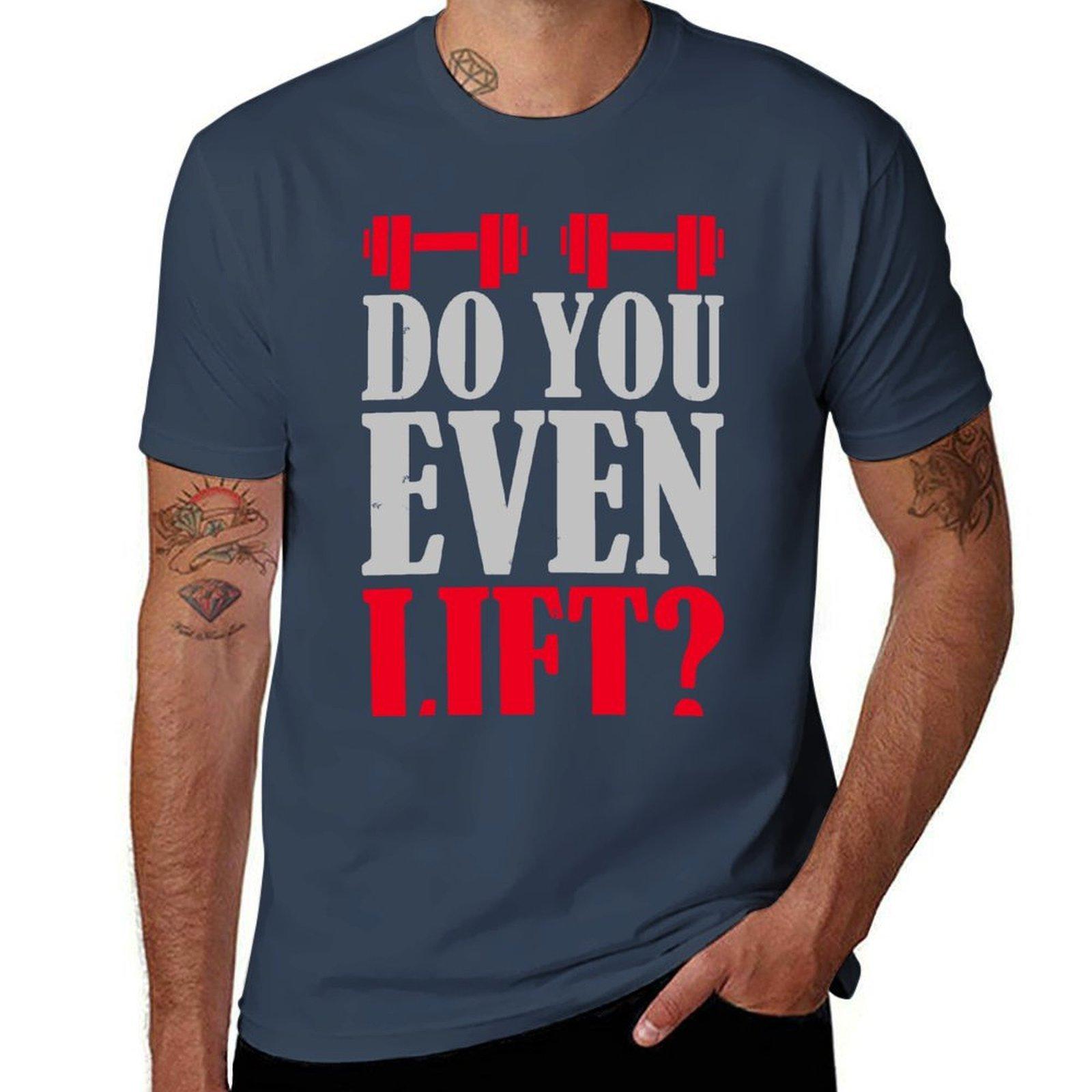 Do You Even Lift Tshirt Minimal Art Print Tshirt S