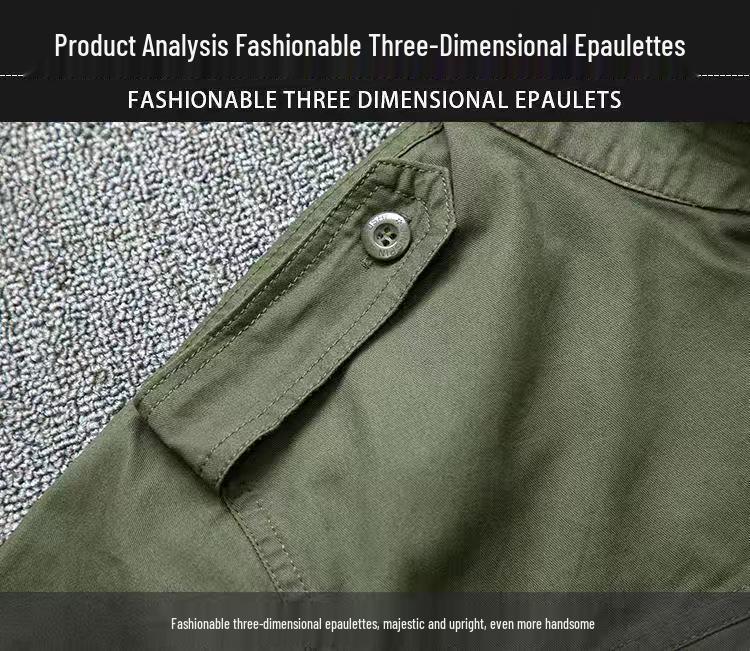 Men's Summer Workwear Set: Thin Cotton Long Sleeve, Wear-Resistant, Stain-Resistant, Ideal for Welding and Auto Repair