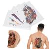 5Pcs Half Arm Temporary Tattoo Sticker Waterproof Long Lasting Tattoo Stickers for Men