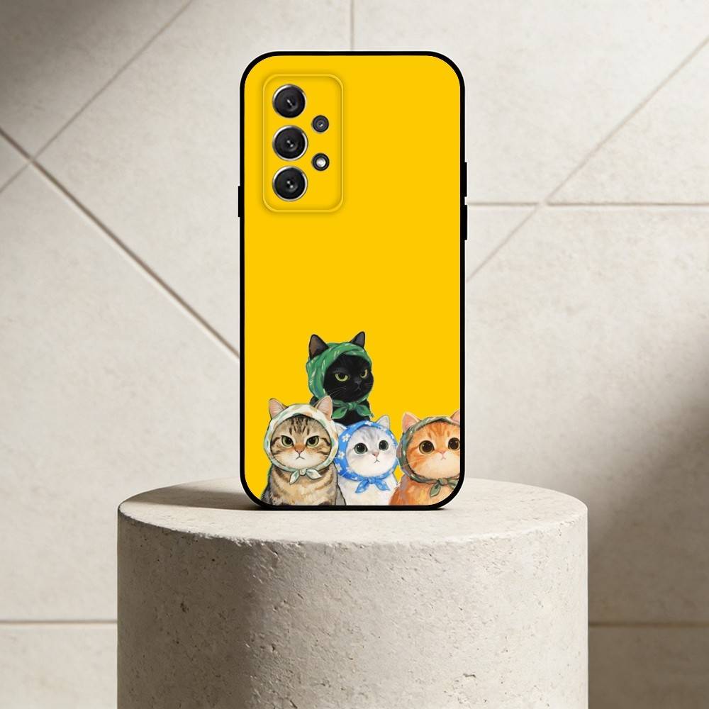 

D-Digital Illustration phone Case For Samsung S25,24,21,22,23,30,Ultra,20,Plus,Fe,Lite,Note Soft Black Cover Samsung S20lite