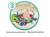 Multifunctional Baby Ocean Ball Play Mat with Gym Rack and Fence