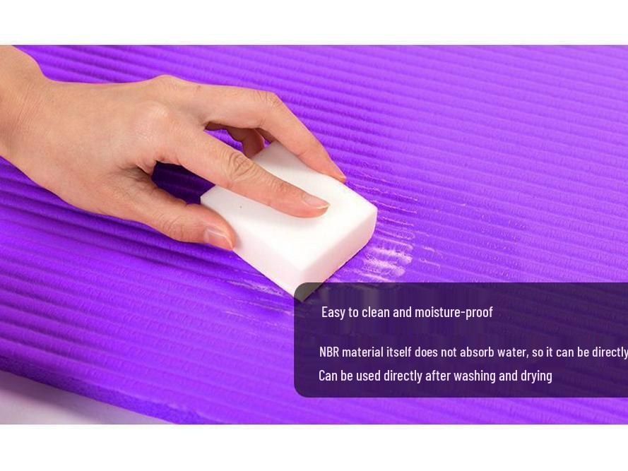 Thickened Non-Slip Yoga Mat for Beginners: Extra Wide and Long for Men & Women with Free Shipping