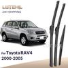 For Toyota RAV4 XA20 2000-2005 2001 2002 2003 2004 Wiper Front & Rear Wiper Blades Windshield Windscreen Window 24"+19"+12"
