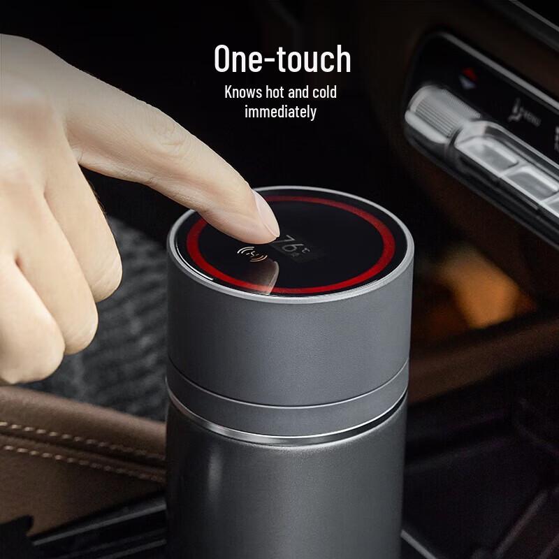 THERMOS Smart Temperature Display Insulated Bottle
