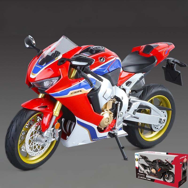 

Мотоцикл Honda CBR 1000RR в масштабе 1/9, гоночный, сплав, литье под давлением, модель мотоцикла, коллекция мотоциклетных фар, имитированные украшения, дисплей, подарок на день рождения красный
