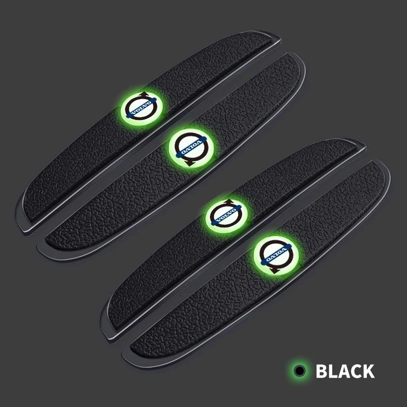 4Pcs Car Door Bumper Rubber Anti-collision Stickers For Volvo XC90 XC60 C30 T6 C70 XC40 XC70 V70 V50 S80 S40 Car Accessories