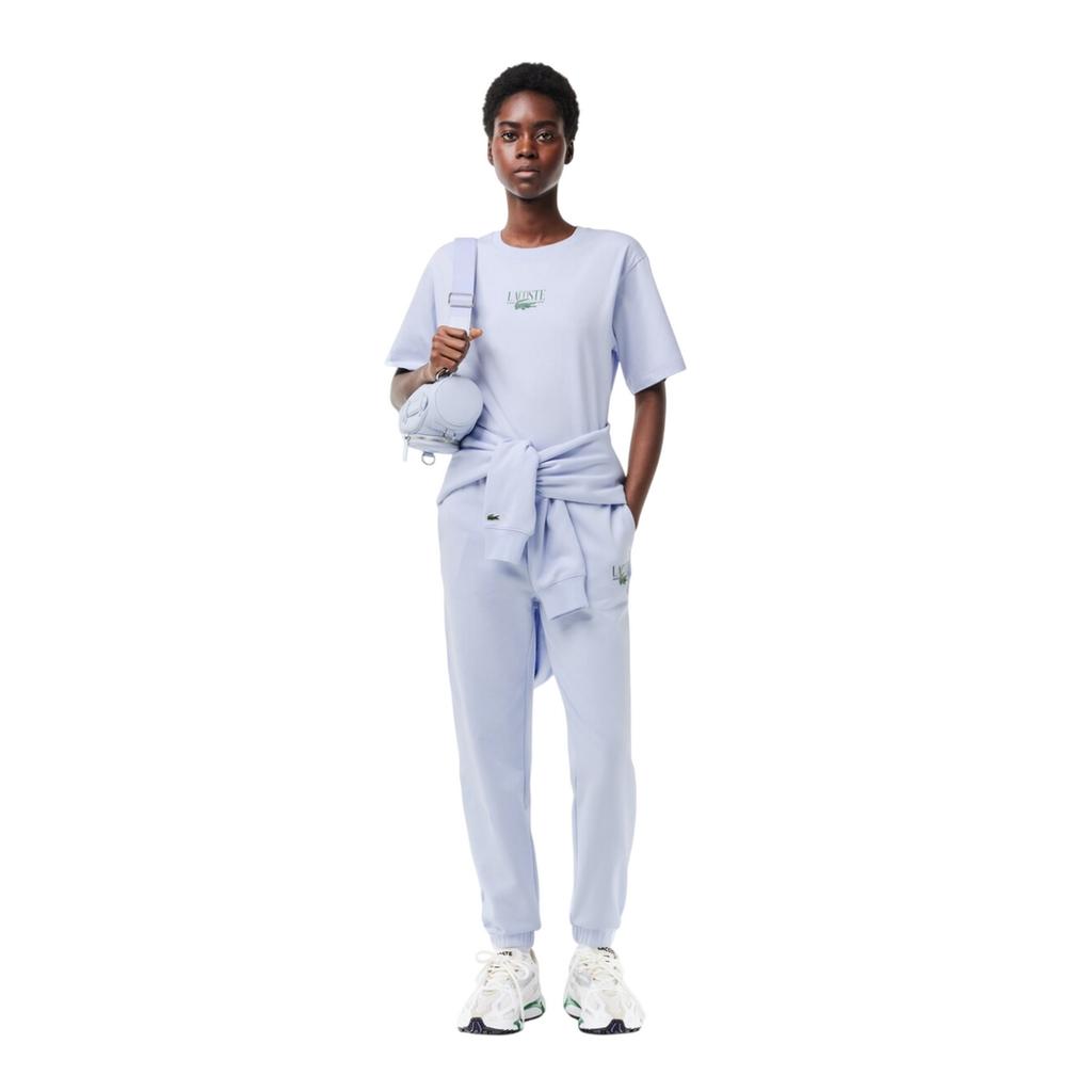 Lacoste Womens/Ladies Printed Cotton Relaxed Fit T-Shirt