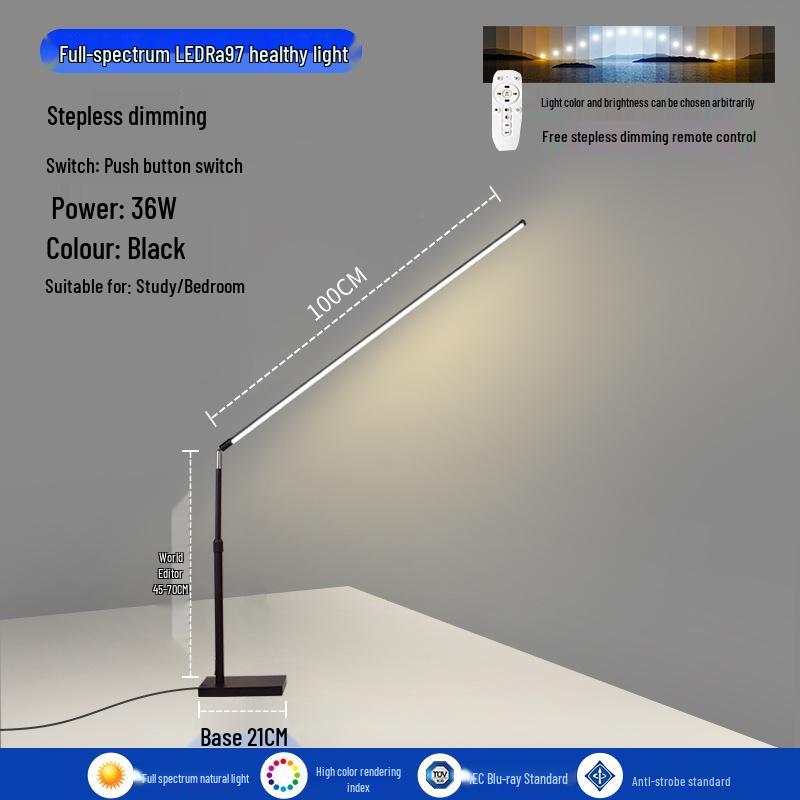 Smart LED Desk Lamp for Kids - Eye Protection, Student Reading & Writing Light