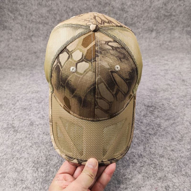 

Big Head Size 62Cm Summer Breathable Mesh Baseball Cap For Men Adjustable Men S Cap Casual Camouflage Outdoor Jungle Caps Male XL(60-64cm)