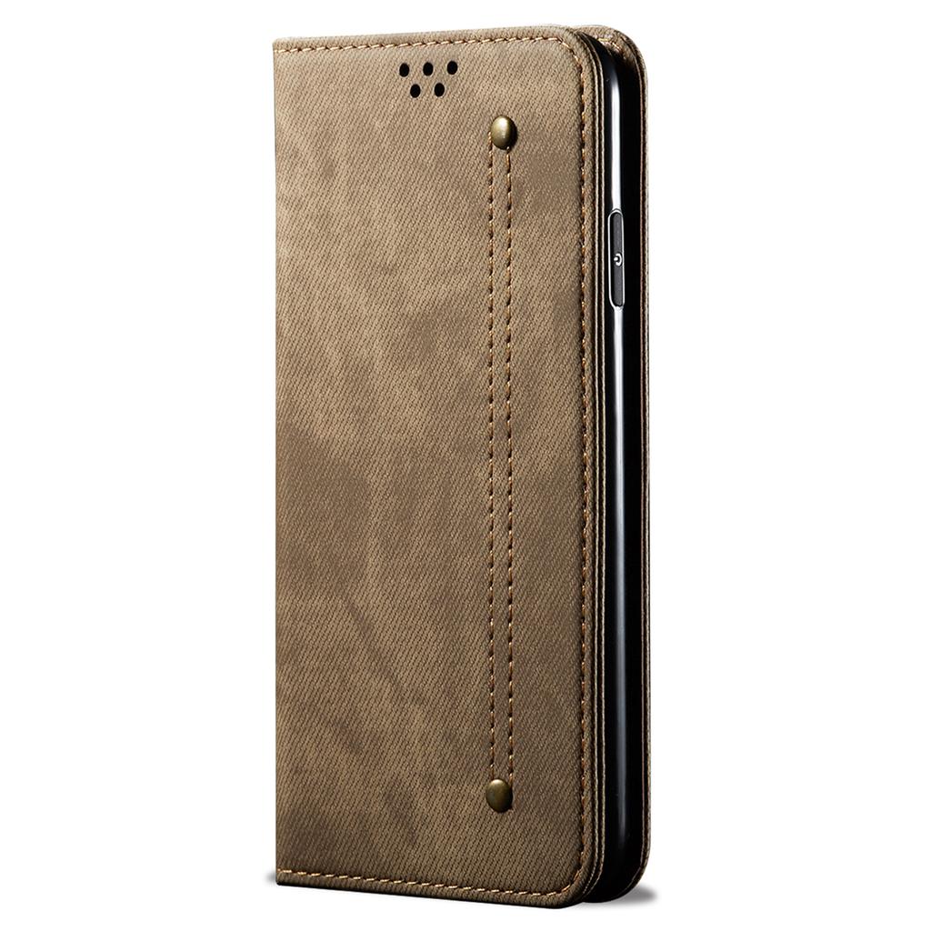 For Realme GT Neo6 SE 5G/GT Neo6 5G/GT 6T 5G/GT 6 5G Case Jeans Cloth Texture Wallet Flip Leather Phone Cover