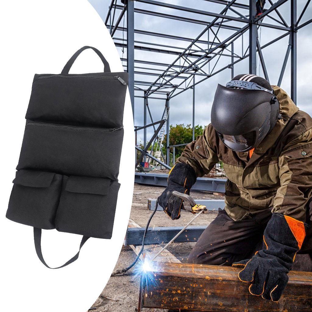 

Heavy-Duty Wrench Organizer Bag with Multiple Compartments чорний