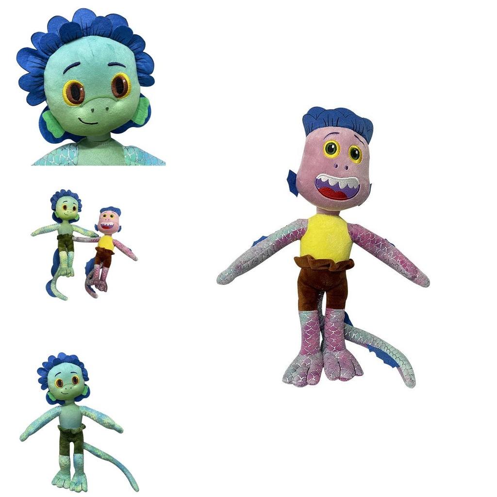 Adorable Pixar Luca Alberto Plush Toy 40cm Soft Stuffed Doll For Kids And Children