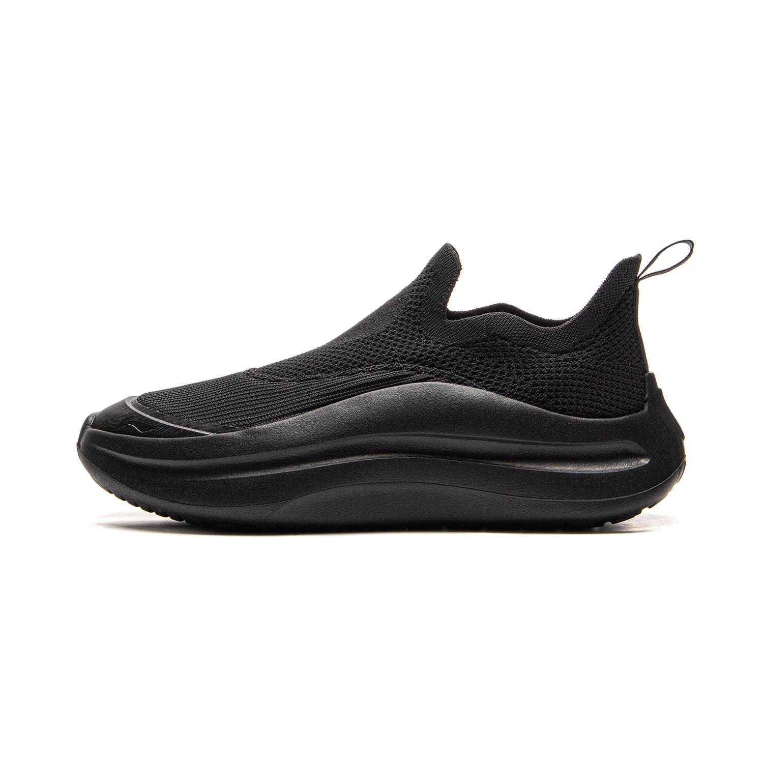 

new LiNing Cushioned Anti-Slip And Wear-Resistant Lightweight Low-Top Casual Shoes Men s Night Black 44