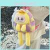 Backpack Doll Cartoon With Adjustable Shoulder Straps And Zipper Design