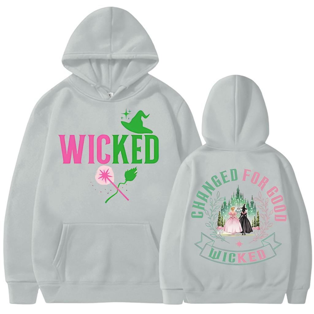 Women's Fashionable Casual Hooded Long Sleeved Printed Sweatshirt