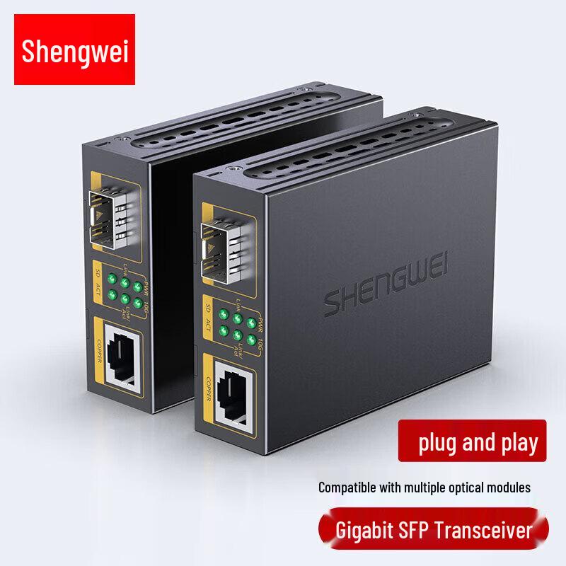 Shengwei Gigabit SFP Fiber Optic Converter