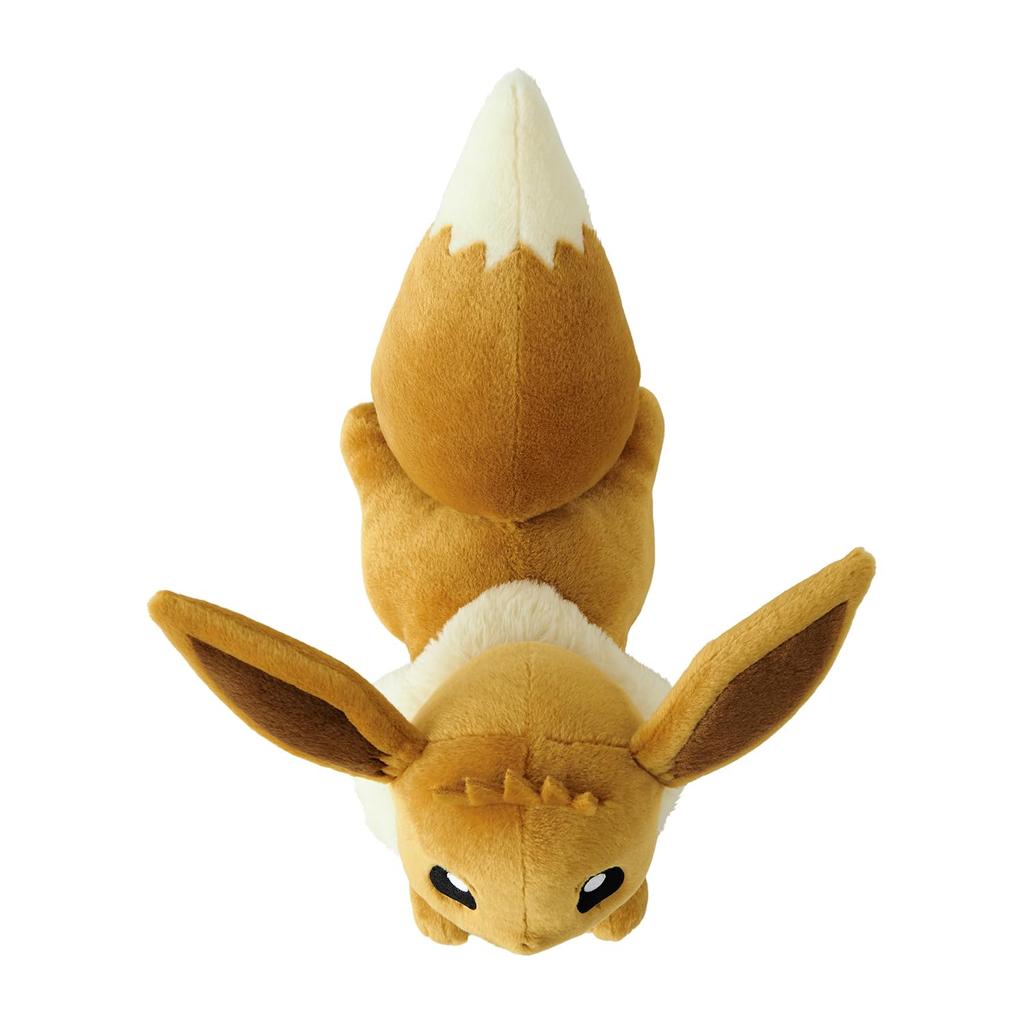 Pokémon Center Original Plush Toy: Life-size Eevee Lying Down
