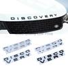 Per Discovery Sports Emblema Discovery 4 3 5 2 TD5 Accessori ABS 3D Cromo Lettere Auto Cofano Anteriore Logo Distintivo