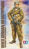 Tamiya 1/16 Verdensfigurskala Nr. 04 Tysk hær Vinter Infanteri Kampuniform Plastmodell 36304