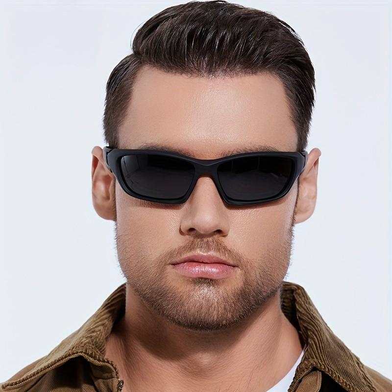 5pcs Fashion Neutral Cycling Glasses, Outdoor Sports Polarized Glasses, High-definition Anti Glare Ultra Light Driving Glasses