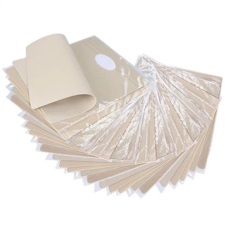 Advanced Blank Tattoo Practice Skin Eyebrow Tattoo Practice Skin Embroidery Practice Skin Needle Machine Supply Double-sided Kit