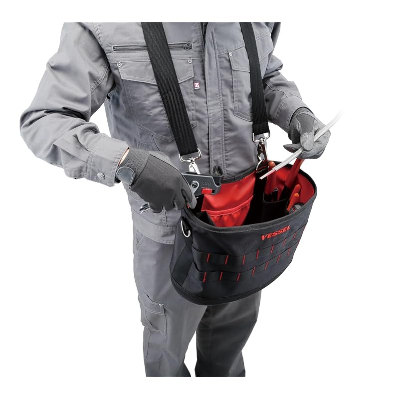 VESSEL Tough Fit Bucket M (Electrician's Bucket with Hook) TBK-300