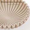 Large Decorative Bowl,Modern Handicraft Bowls Decorative Fruit Bowl for Kitchen Counter,Stylish Key Bowl for Entry Table