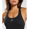 Gymshark Everyday Racer Back Tank With Shelf Black B8a7p Bb2j