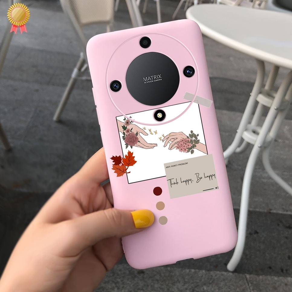 Luxury Case For Honor X9a Soft TPU Capa COOL New Cute Animal Painted Back Coque For Honor X9a X8A X7A 9XA 8XA 7XA  Bumper Bags