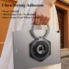 Oatsbasf Metall Magnetischer Tablet-Halter mit 360° drehbarem Ring-Ständer Halterung Ständer Klebe-Tablet Universell für iPad Pad Tablet