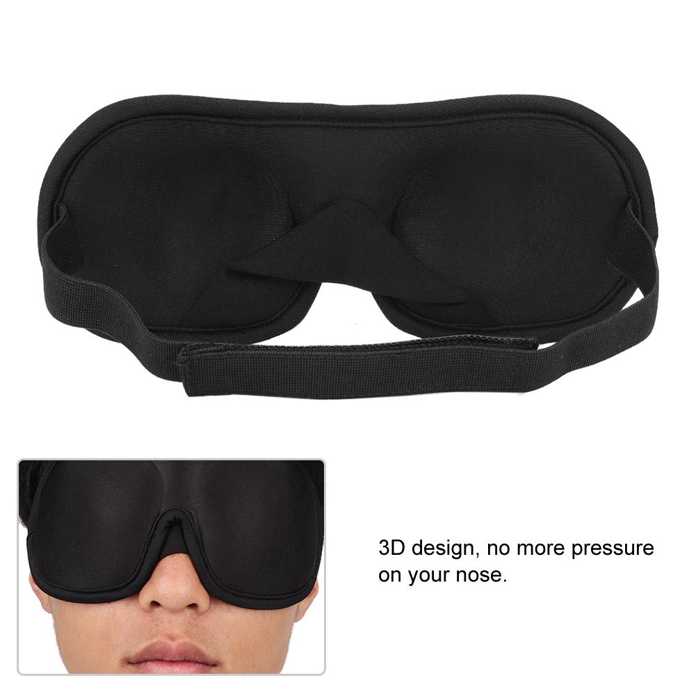 3D Sleeping Eye Mask Shade Cover Rest Sleep Eyepatch Blindfold Shield Travel Sleeping Aid