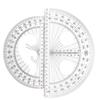 Student Transparent Semicircular Protractor