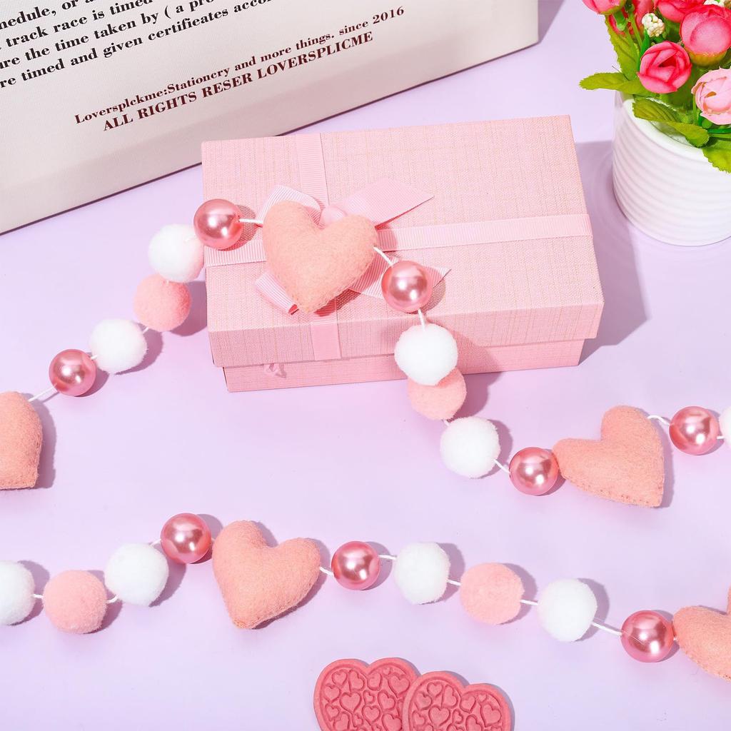 Heart-shaped Banner, Home Décor Bedroom, Fireplace Party Table | Home Bedroom Fireplace Party Table Fashion