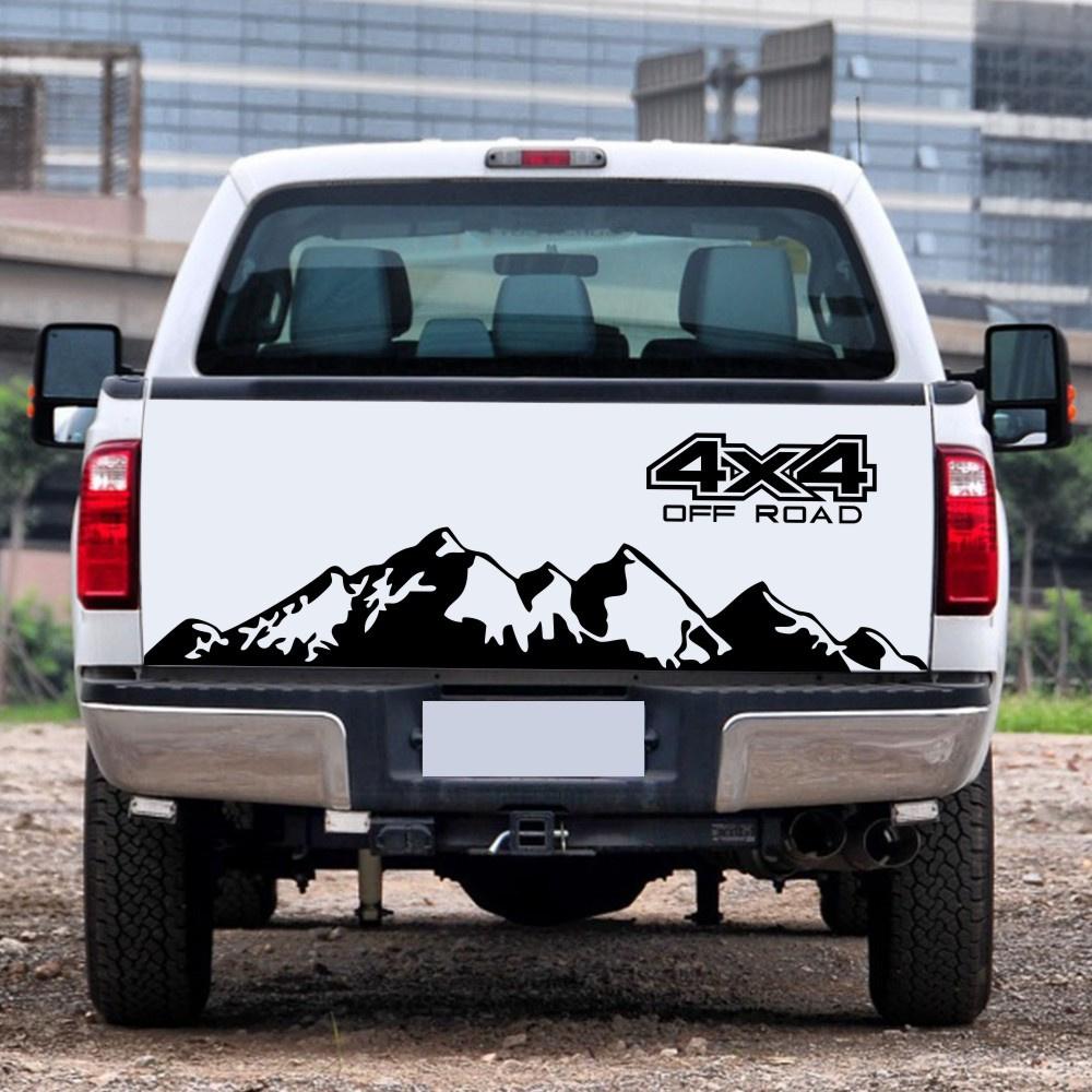 2Pcs Black Vinyl Decal Stickers For Ranger Pickup Truck