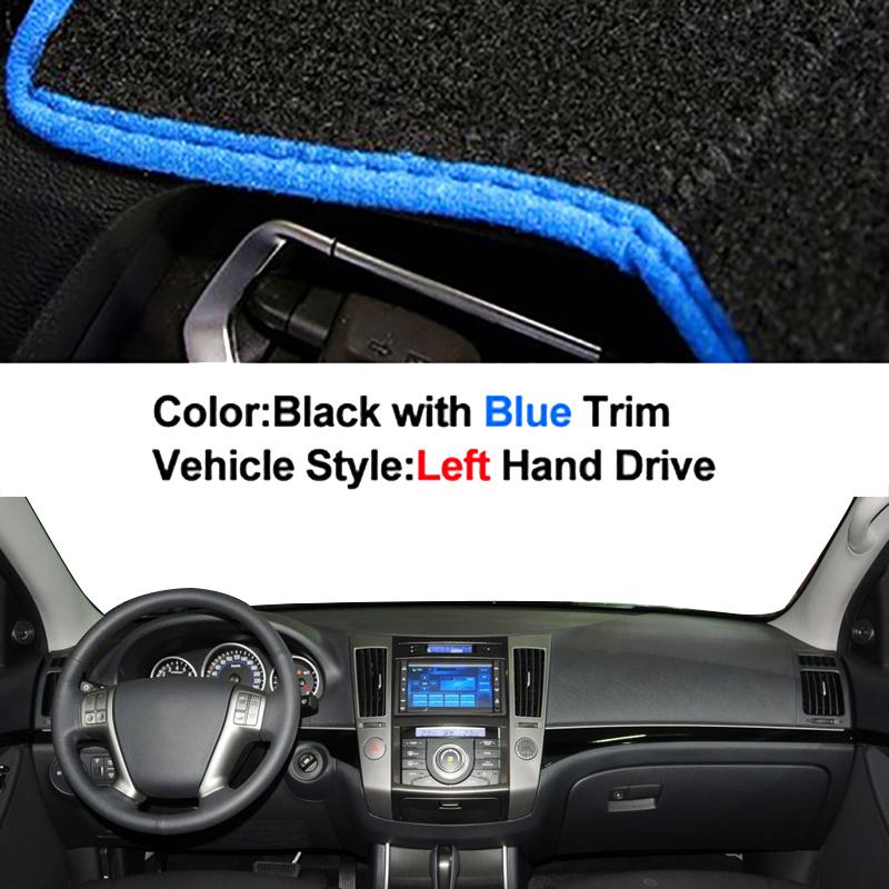 Car Dashboard Cover DashMat Carpet Cape For Hyundai Veracruz 2007 2008 2009 2010 2011 2012 Without Audio Protector Cushion