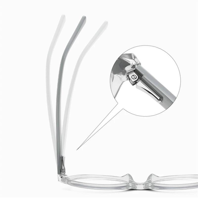 Anti Blue Rays Round Shortsighted Prescription Glasses Women Spring Hinge Stundent Myopia Spectacles 0 -0.5 -0.75 To -6.0